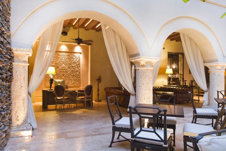 Patio, Lobby or reception