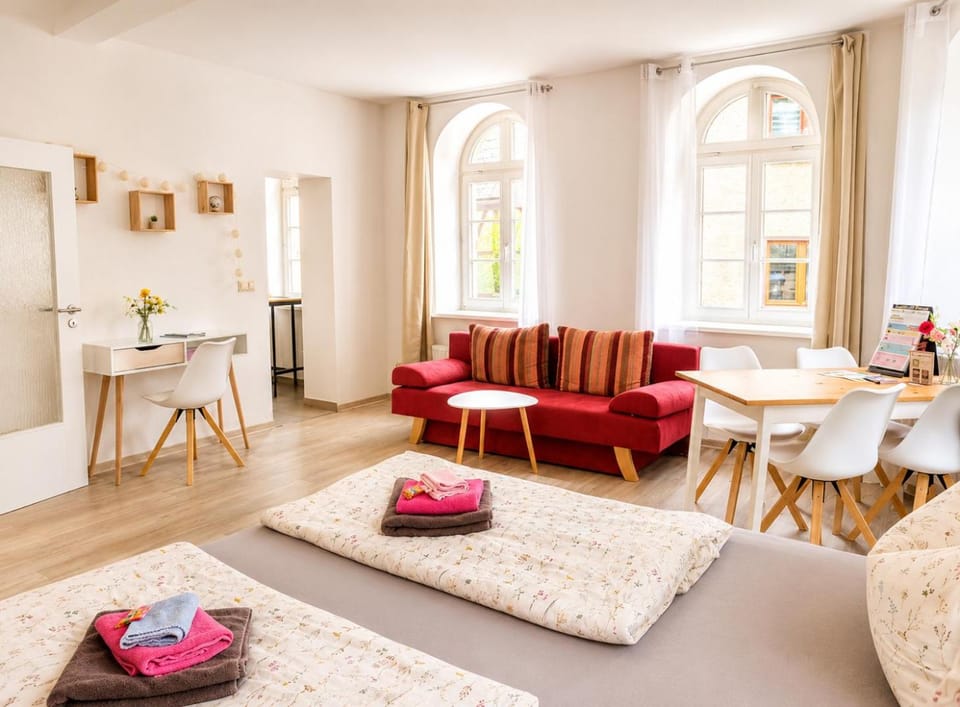 Living room, Seating area, Dining area, Bedroom