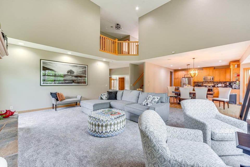 Riverfront Bliss in Rice Lake: Deck, Grill & Hike! House in Wisconsin