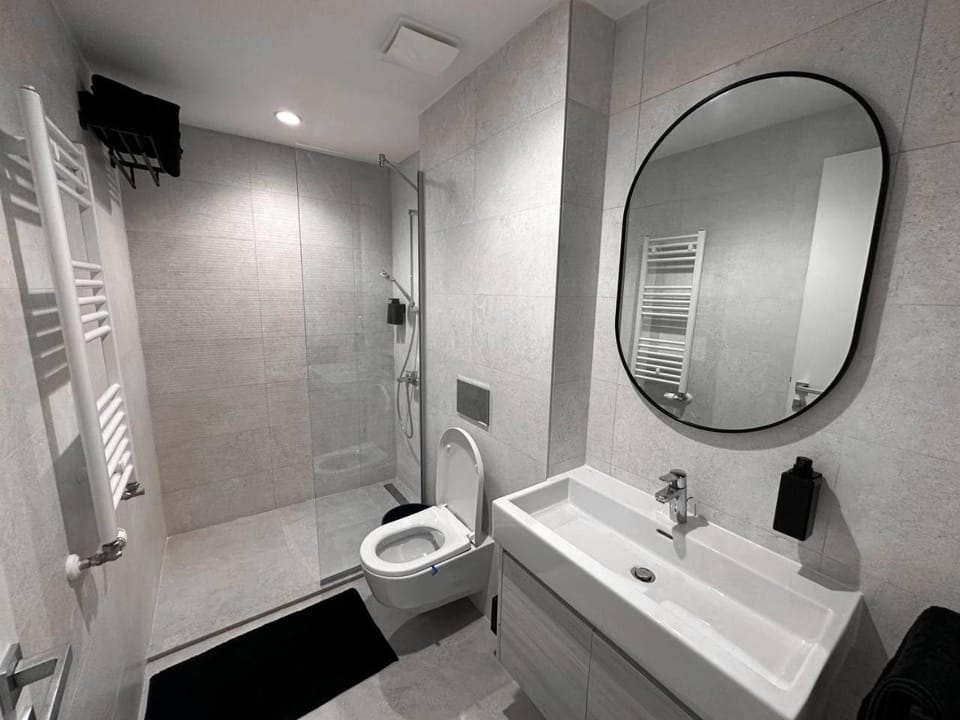 Shower, Toilet, Bathroom, Bath, towels