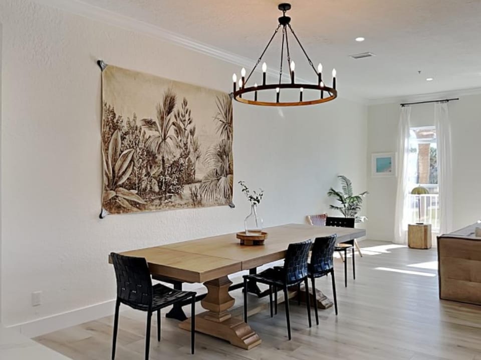 Dining area, furniture