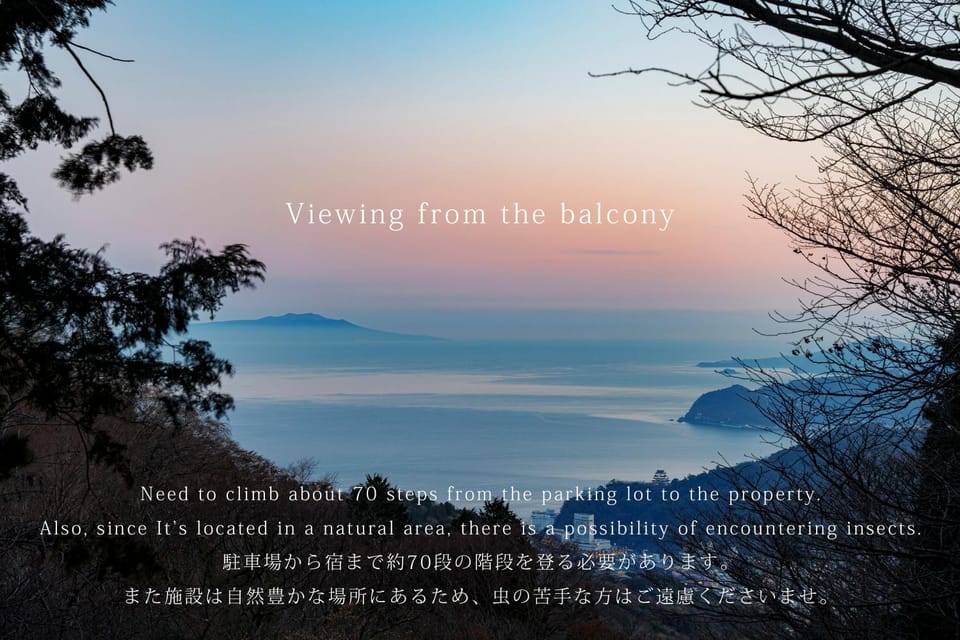 Natural landscape, Mountain view, Sea view, Sunset