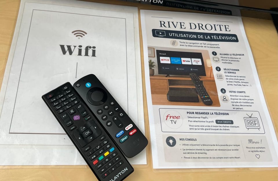 Appartement privé « Rive Droite » Apartment in Auvergne-Rhône-Alpes