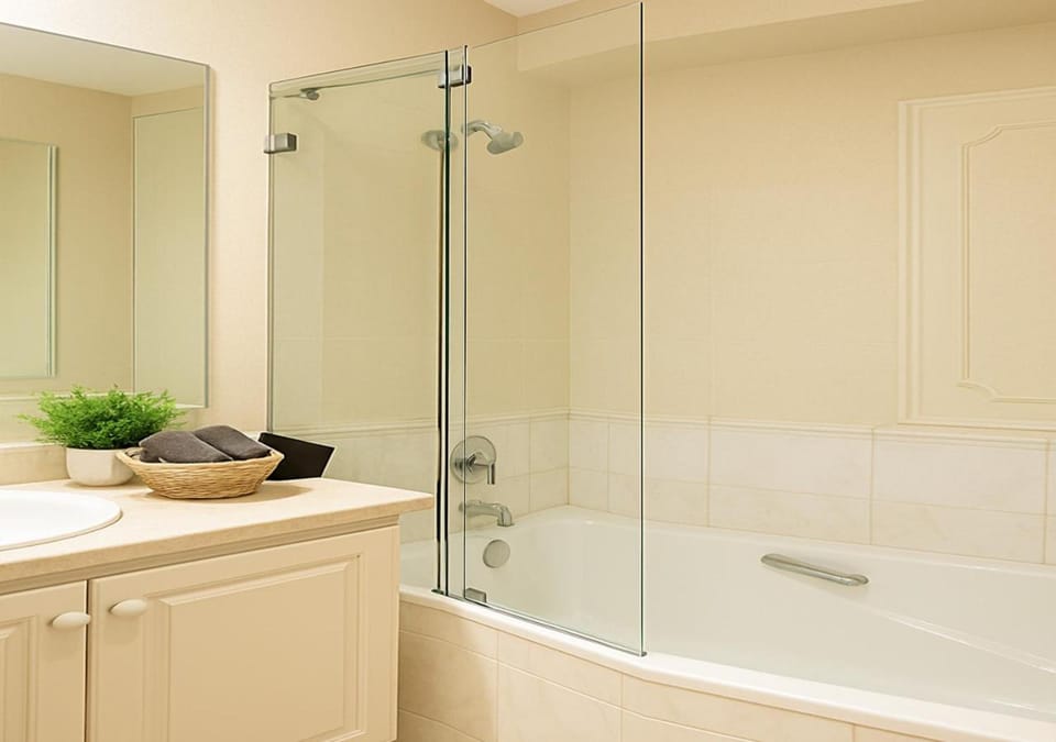 Shower, Bathroom, Bath, towels