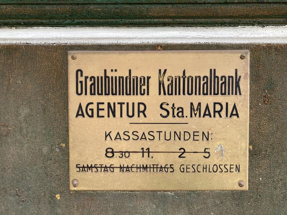 Ferienwohnung Banca Veglia Apartment in Canton of Grisons