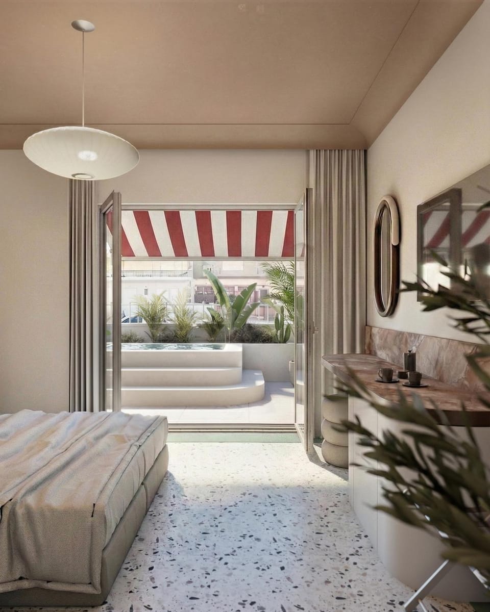 Bed, Hot Tub, Balcony/Terrace, Bedroom