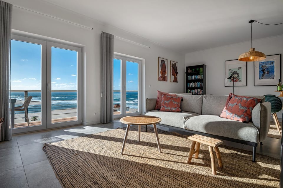 Natural landscape, Living room, Seating area, Sea view
