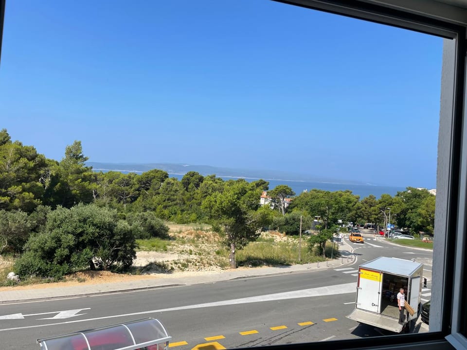 2 bedrooms apartment with sea view Apartment in Baška Voda