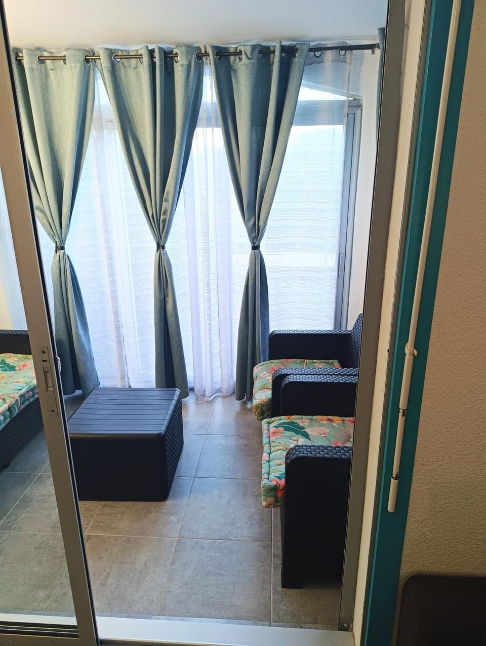 Patio, Living room, Seating area