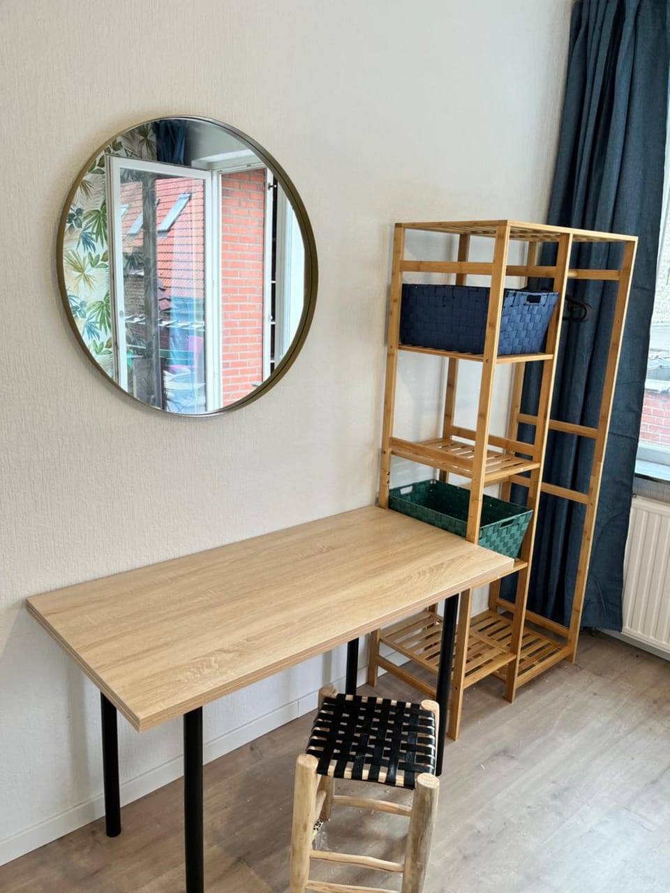 Bed, Photo of the whole room, Bedroom, hair dresser