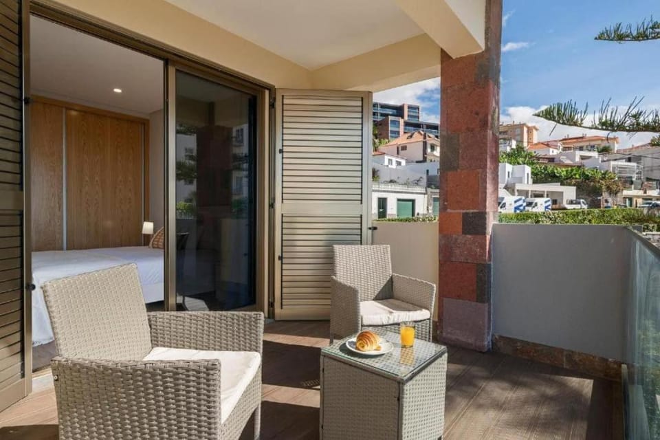 Property building, Day, View (from property/room), Balcony/Terrace, Seating area