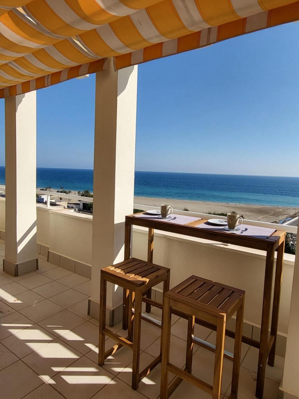 View (from property/room), Balcony/Terrace, Sea view