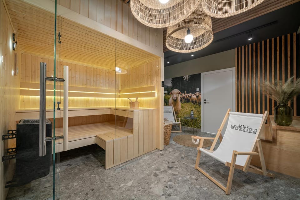 Sauna, Seating area