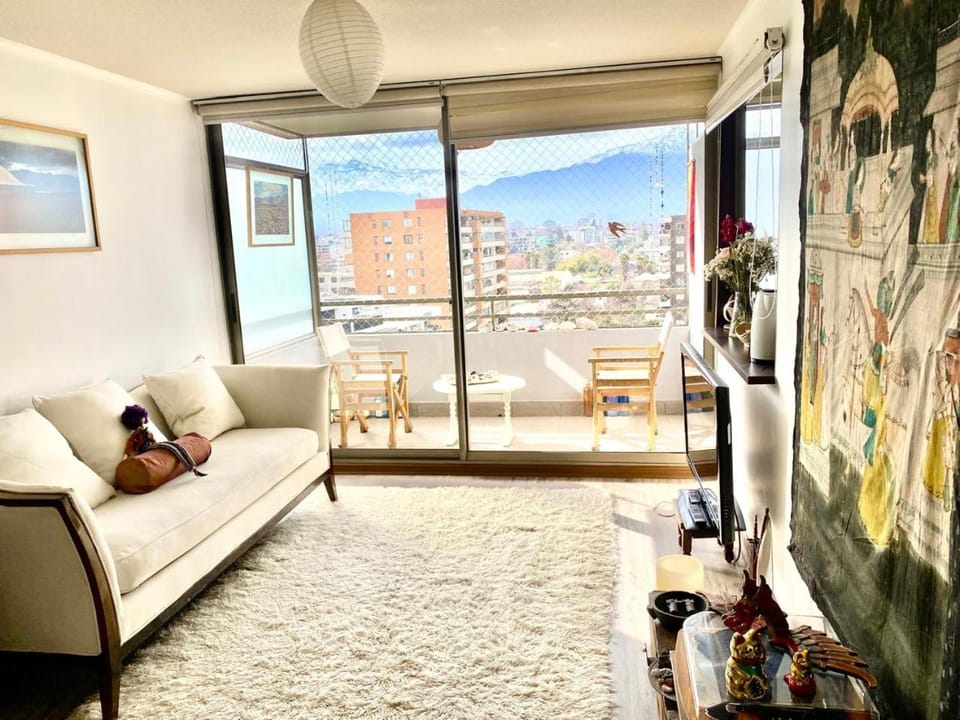Departamento luminoso a pasos del Barrio Italia con vista a la cordillera Apartment in Providencia