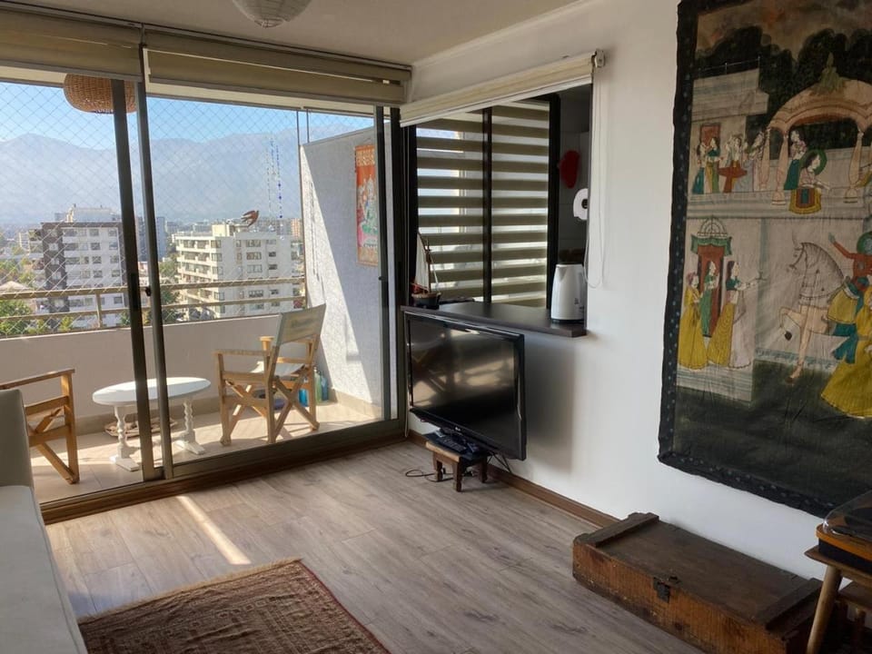 View (from property/room), Balcony/Terrace, Living room