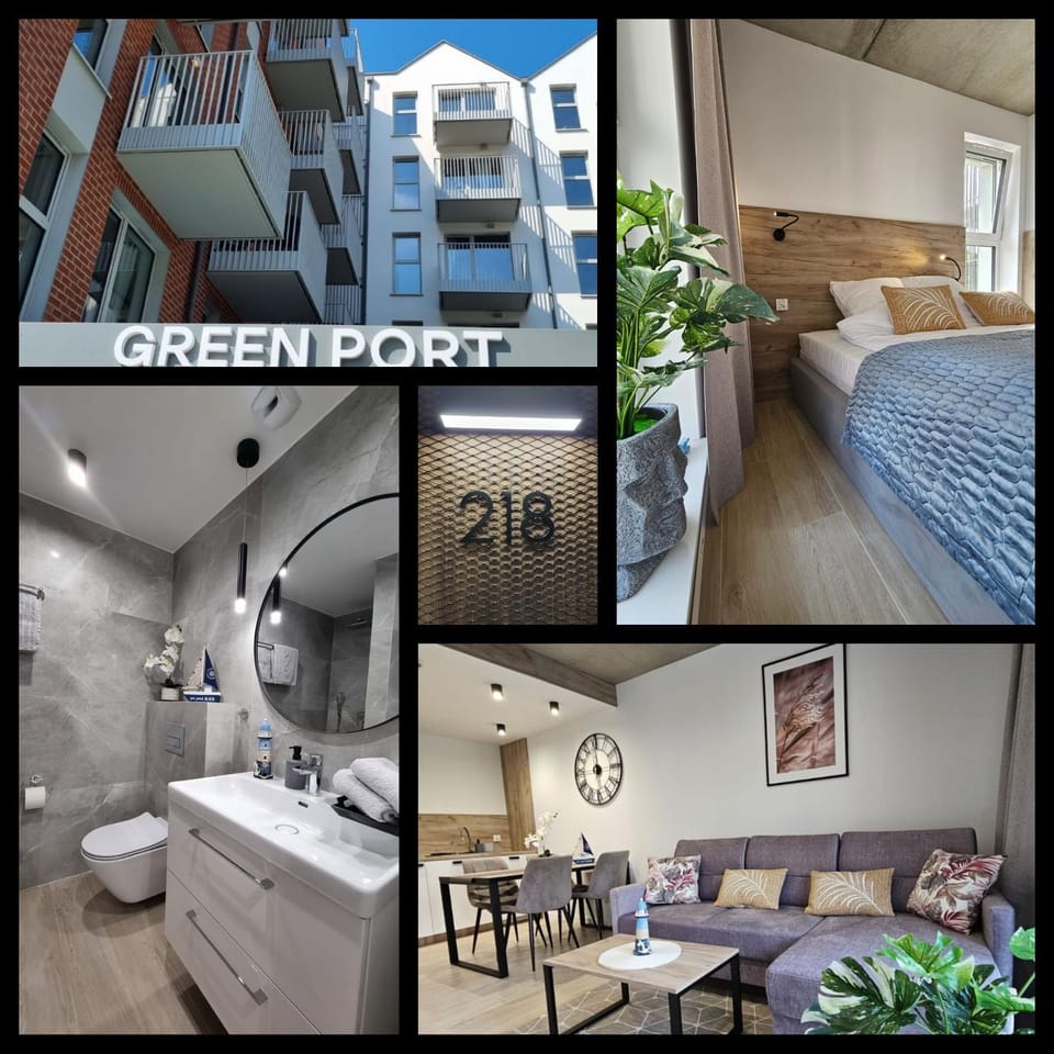 Green Port SPA & Wellness Apartament 218 Kołobrzeg Apartment in West Pomeranian Voivodeship, Poland