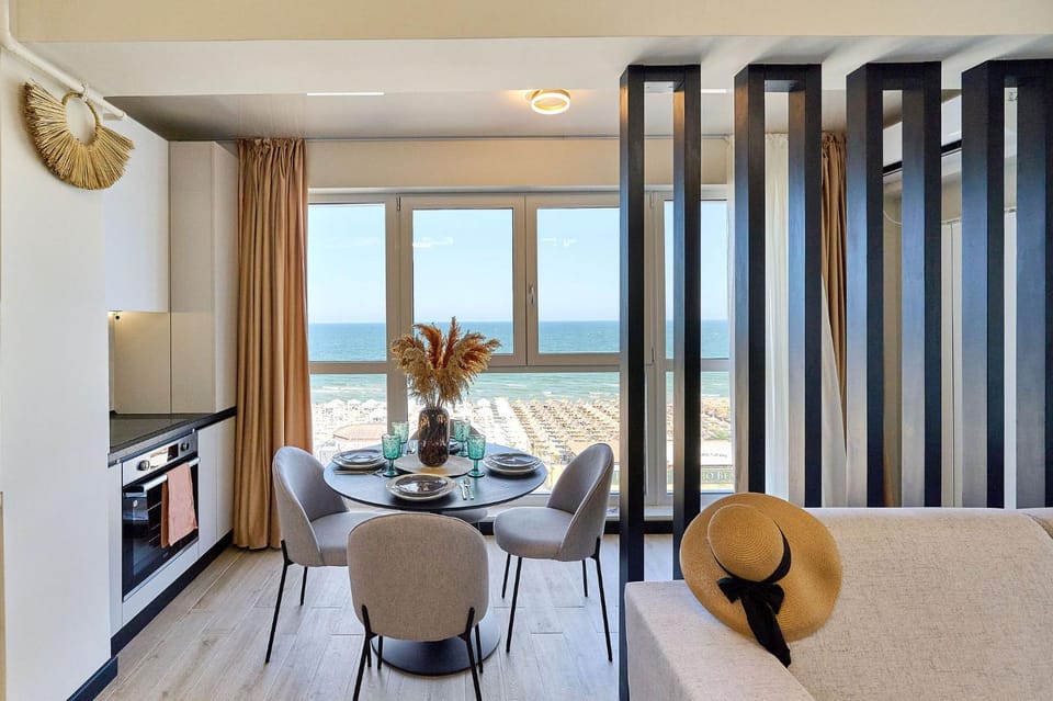 Natural landscape, Dining area, Sea view