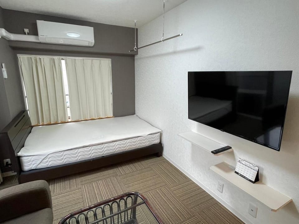 Bed, TV and multimedia, air conditioner