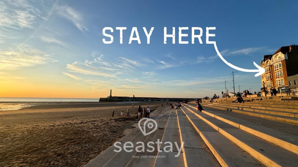 The Panoramic - Beach Front Apt - NO GUEST FEES Apartment in Margate