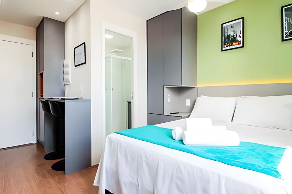 Studio com piscina no Brás - 2 min a pé do metrô Apartment in Sao Paulo City
