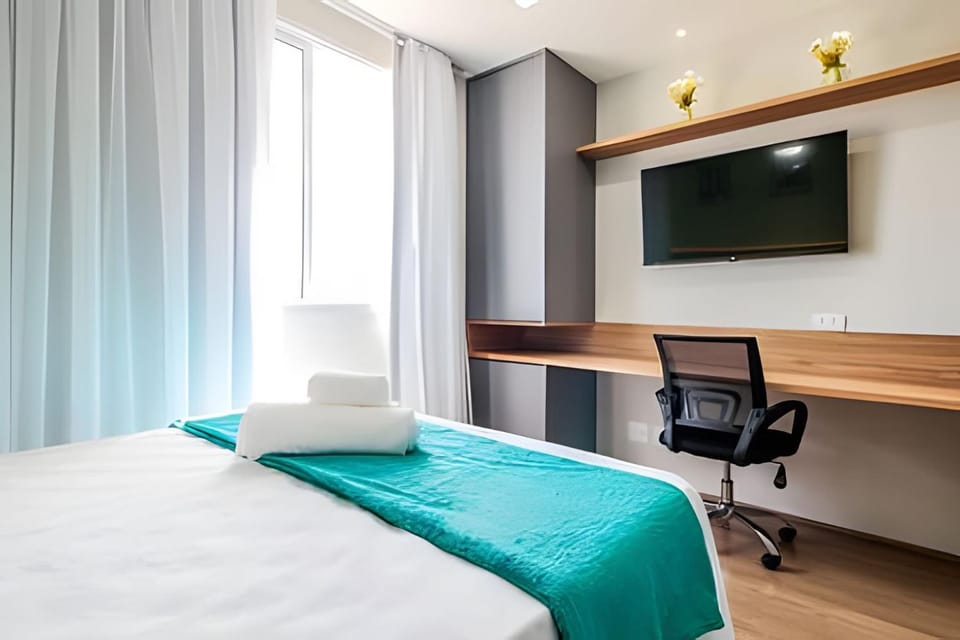 Studio com piscina no Brás - 2 min a pé do metrô Apartment in Sao Paulo City
