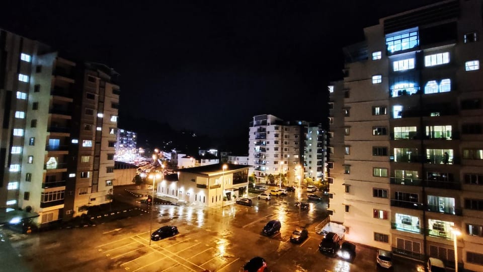 Property building, Night, City view, Location