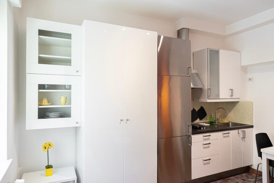 Kitchen or kitchenette, wardrobe