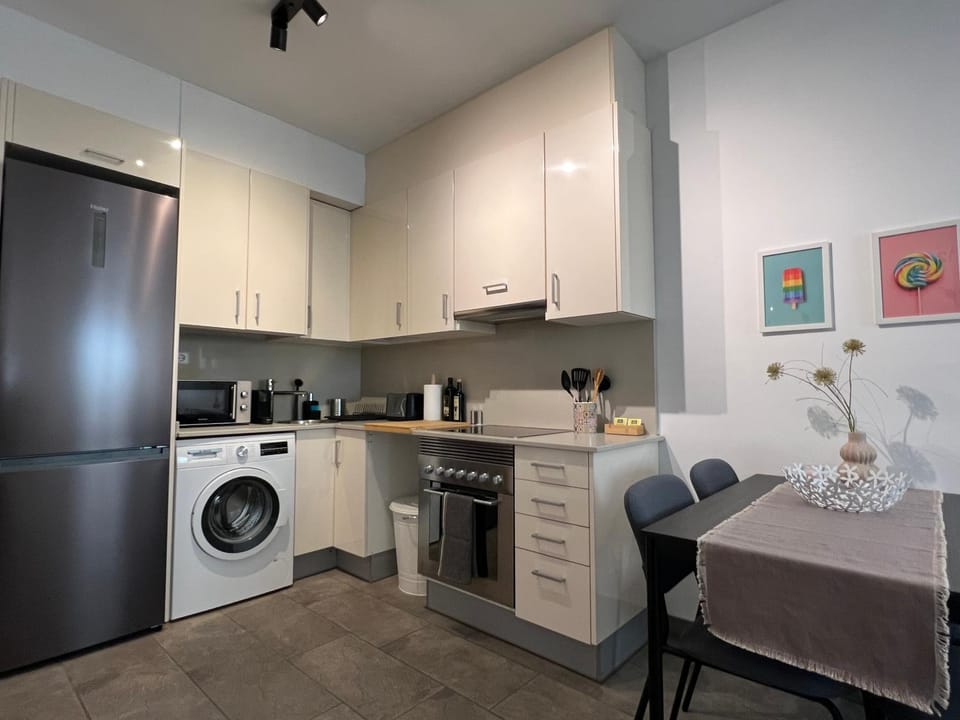Kitchen or kitchenette, pet friendly, washing machine
