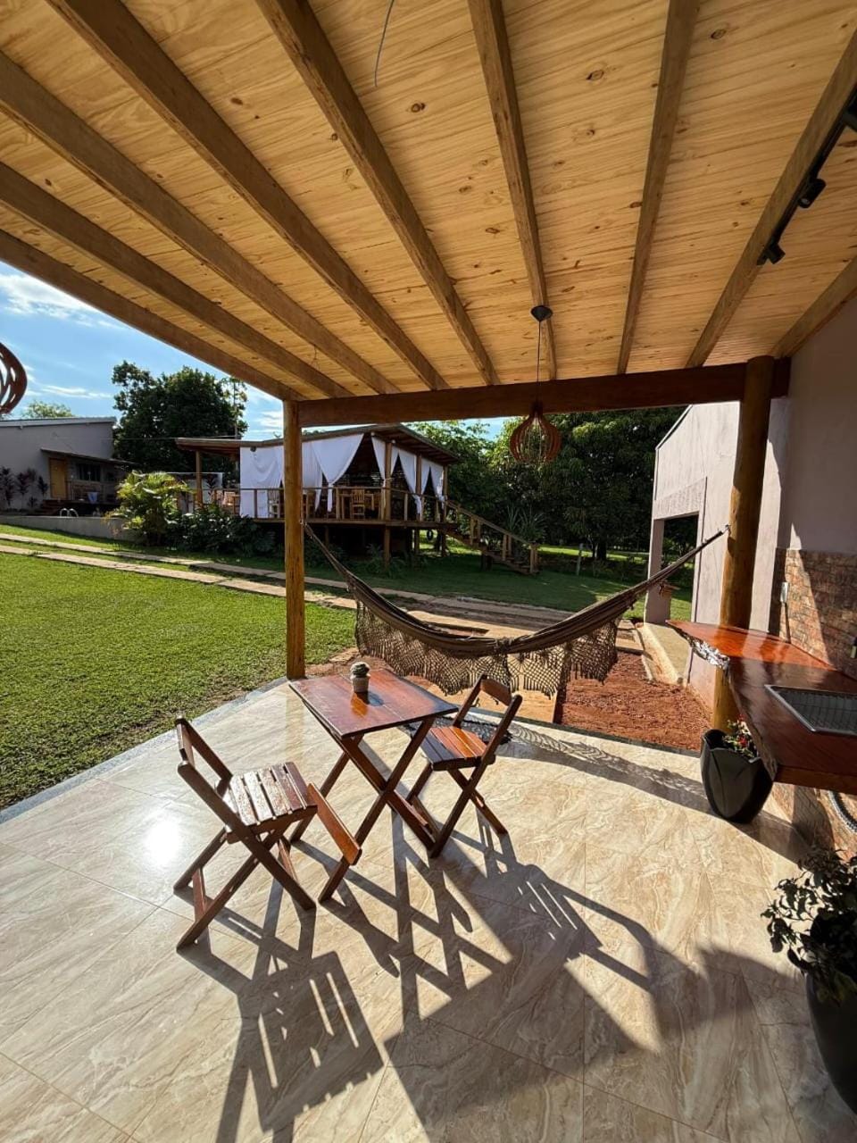 Patio, Day, View (from property/room), Dining area, Garden view