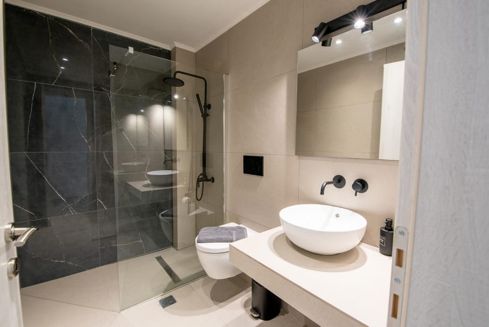 Shower, Bathroom, Bath, towels