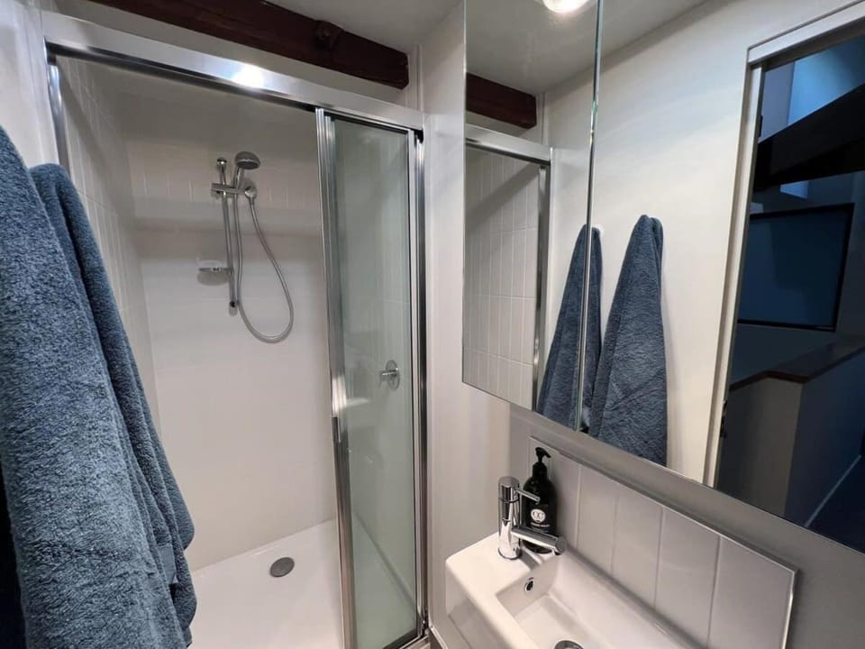 Shower, Bathroom, towels