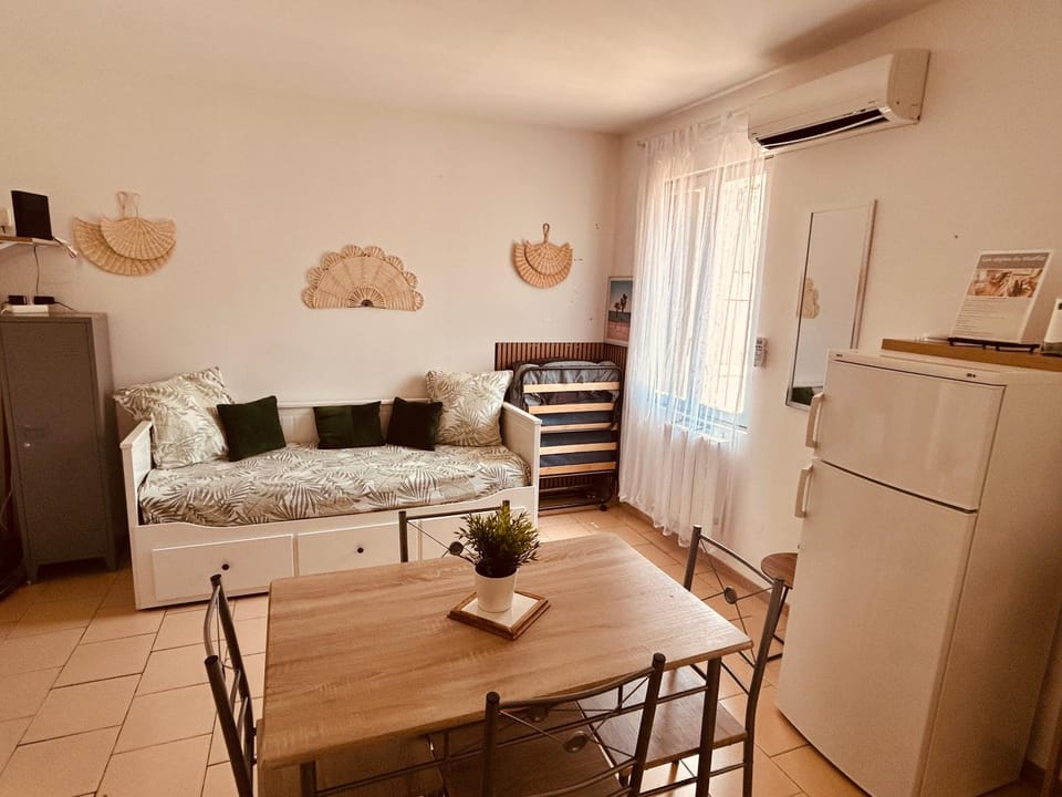 Le studio du Port donne une place pour la réserve africaine valable jusqua fin septembre Apartment in Port-la-Nouvelle