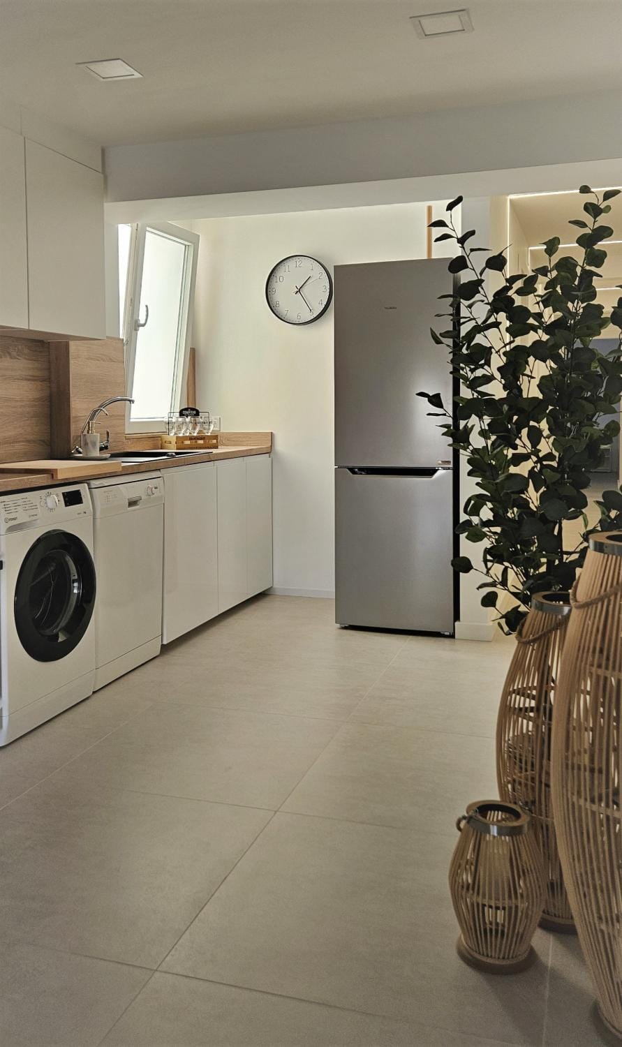 Kitchen or kitchenette, microwave, oven, stove, kitchen