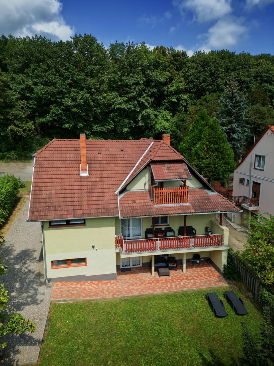 Natural landscape, Garden, Garden view