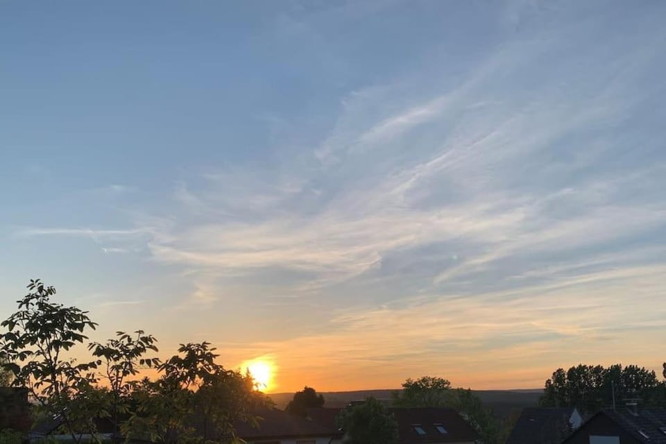 Natural landscape, Sunset