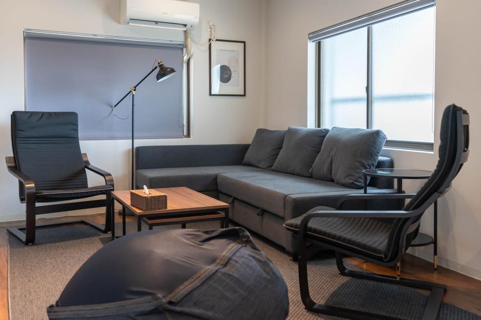 Living room, air conditioner
