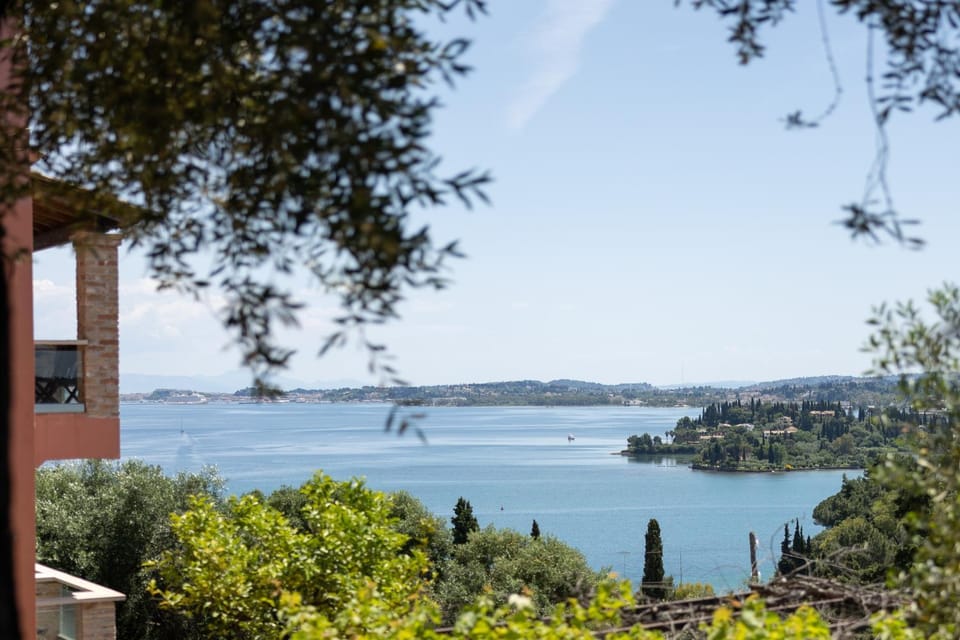 Swan House by Corfu Collection - Panoramic View in Kommeno House in Corfu, Greece