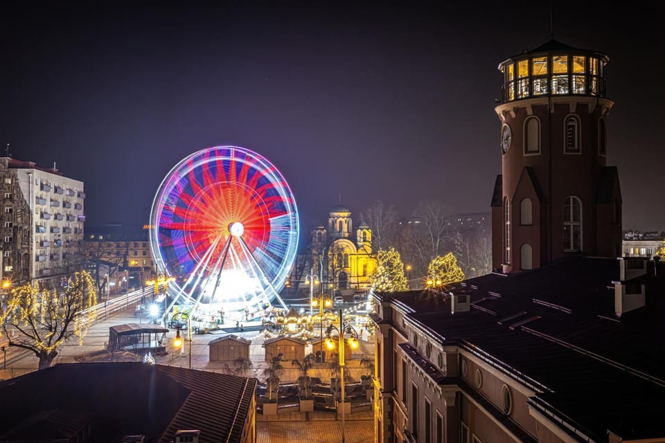 Night, City view