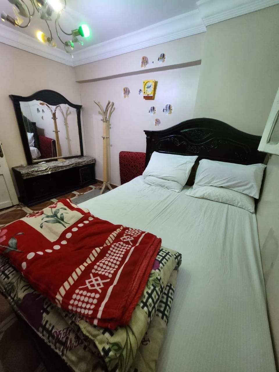 Bed, Bedroom, wardrobe