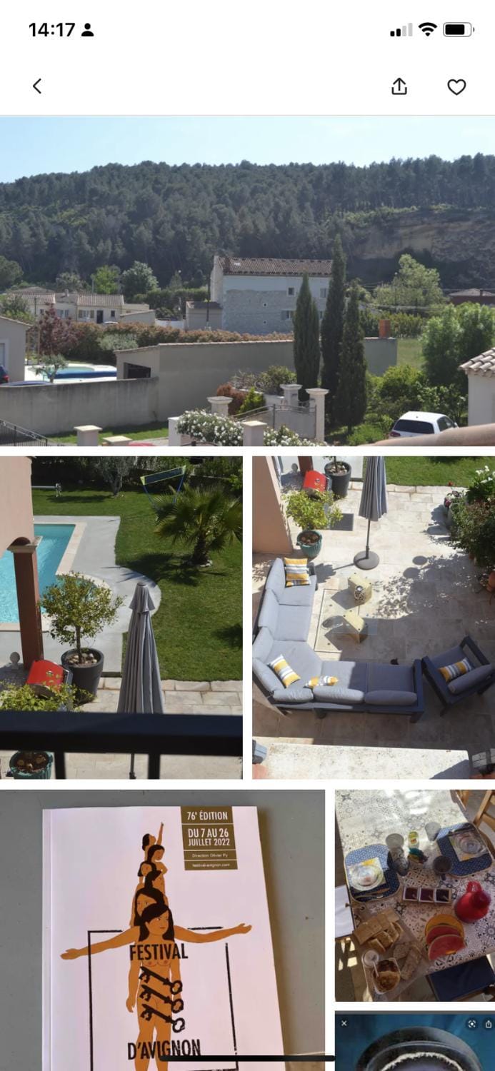 Le paradis Vacation rental in Avignon