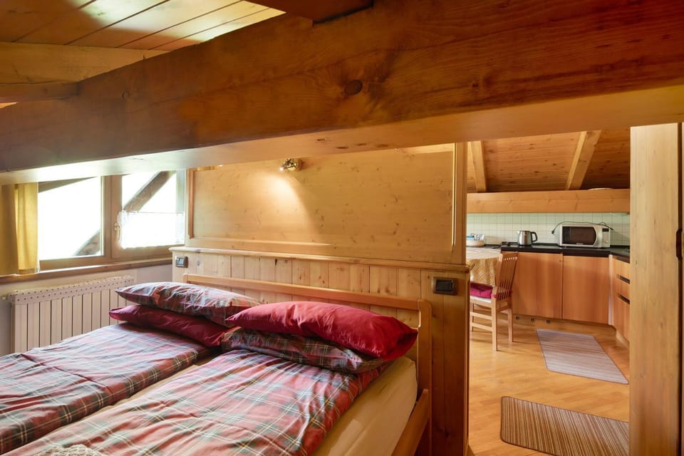 Property building, Living room, Bedroom