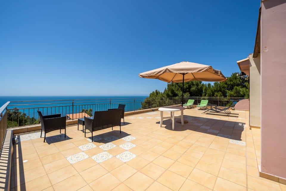 Bird's eye view, Balcony/Terrace, Sea view
