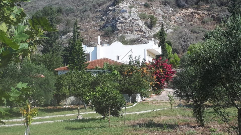 Property building, Nearby landmark, Garden, Mountain view
