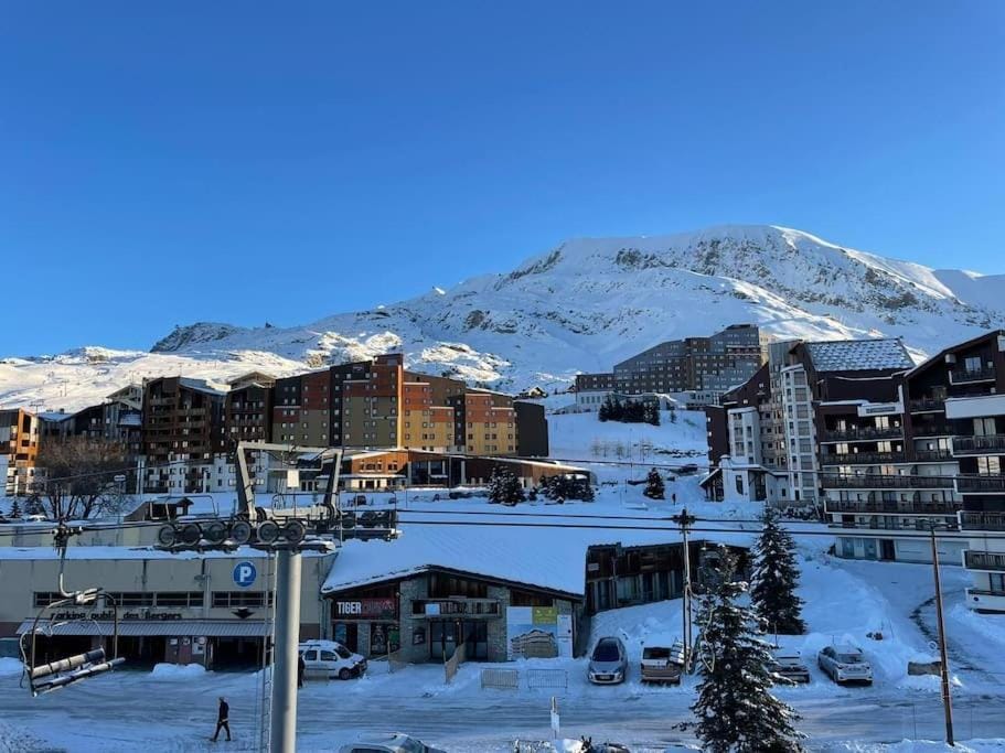 Nearby landmark, Winter, Mountain view