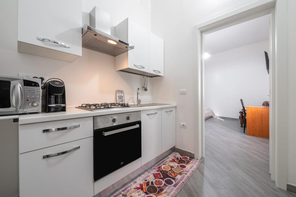 Kitchen or kitchenette, Living room