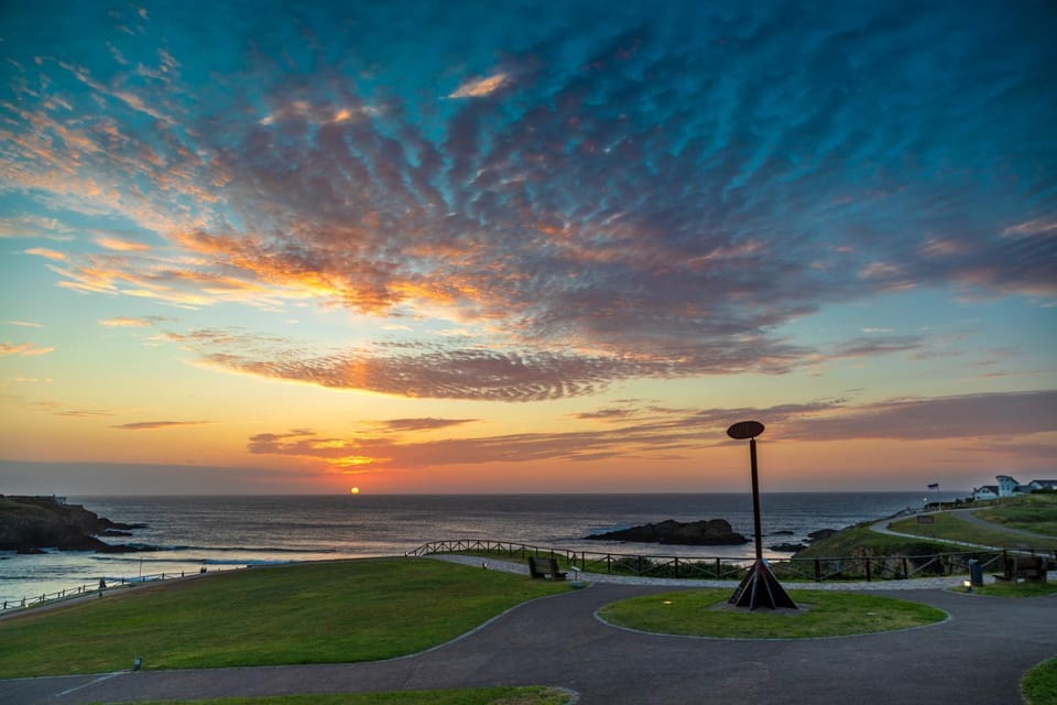 Nearby landmark, Natural landscape, Sunset