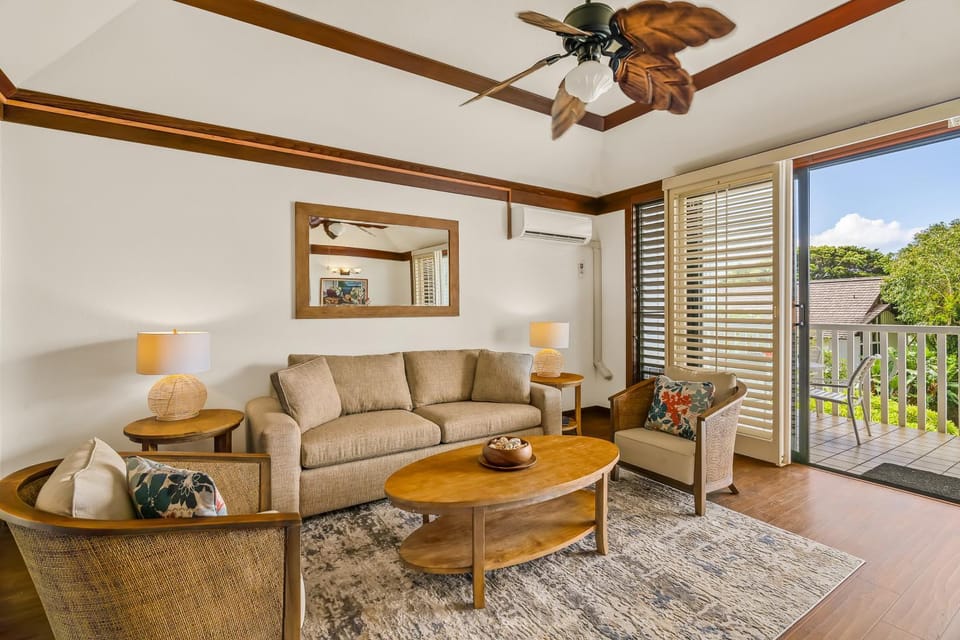 Beautiful Poipu AC, Walk to Beach, Pool and Tennis KP117 House in Poipu