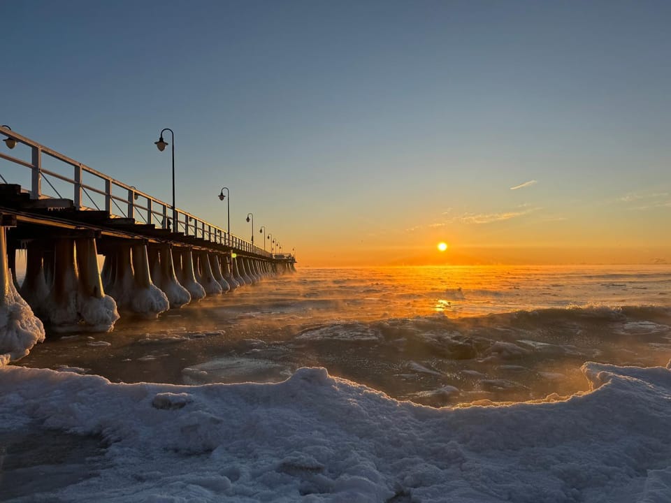 Nearby landmark, Day, Natural landscape, Beach, Sea view, Sunrise