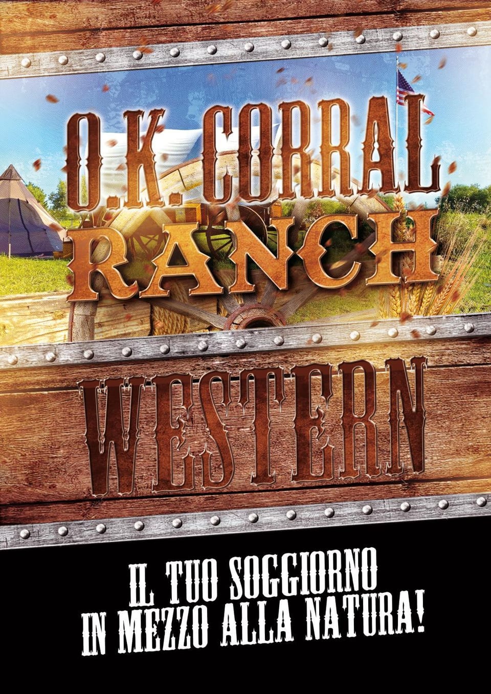 O.K. Corral Luxury tent in Marche