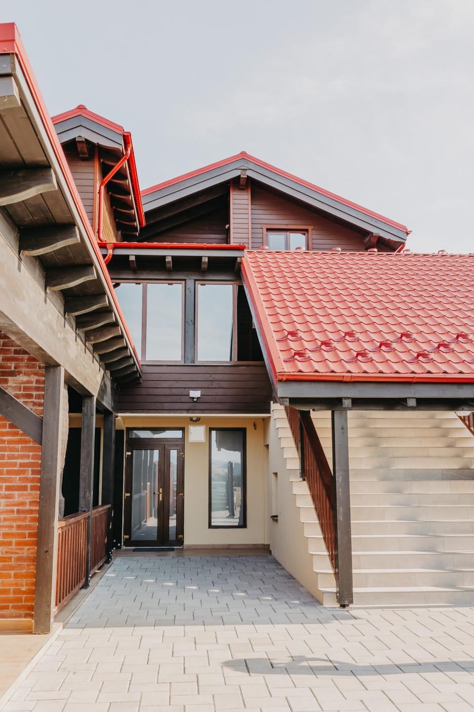 Property building, Kitchen or kitchenette, Inner courtyard view